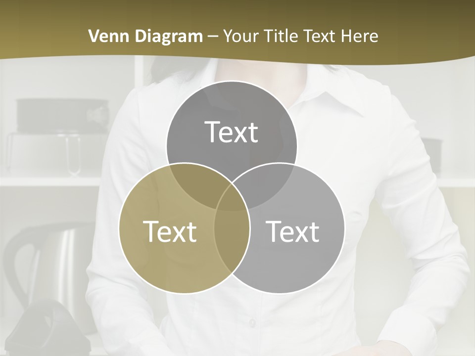 Caucasian View Care PowerPoint Template