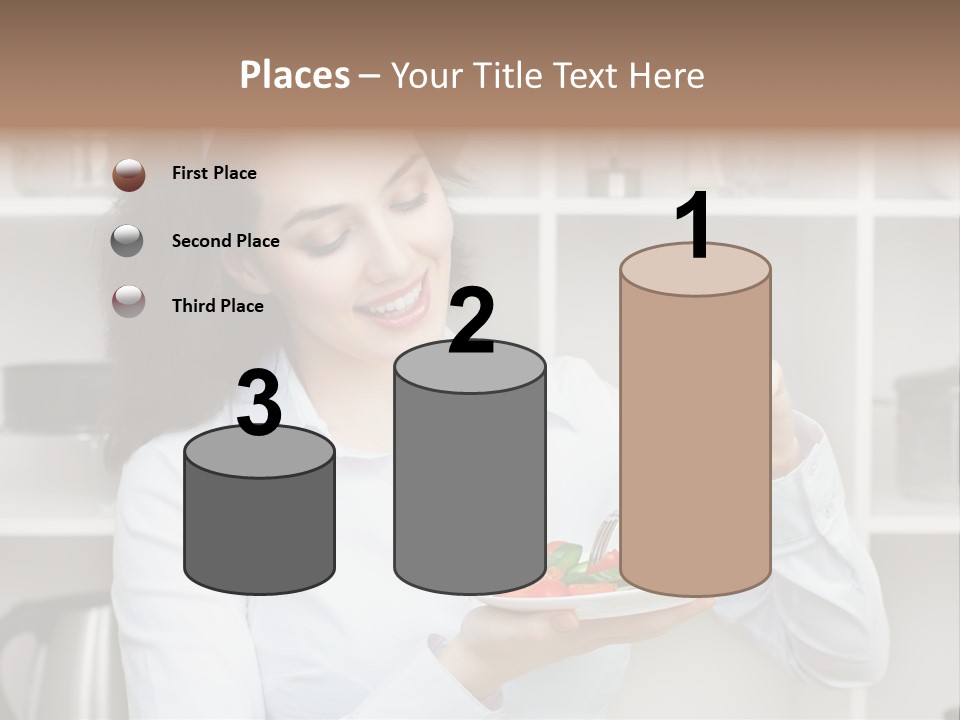 Ripe Tomato Face PowerPoint Template