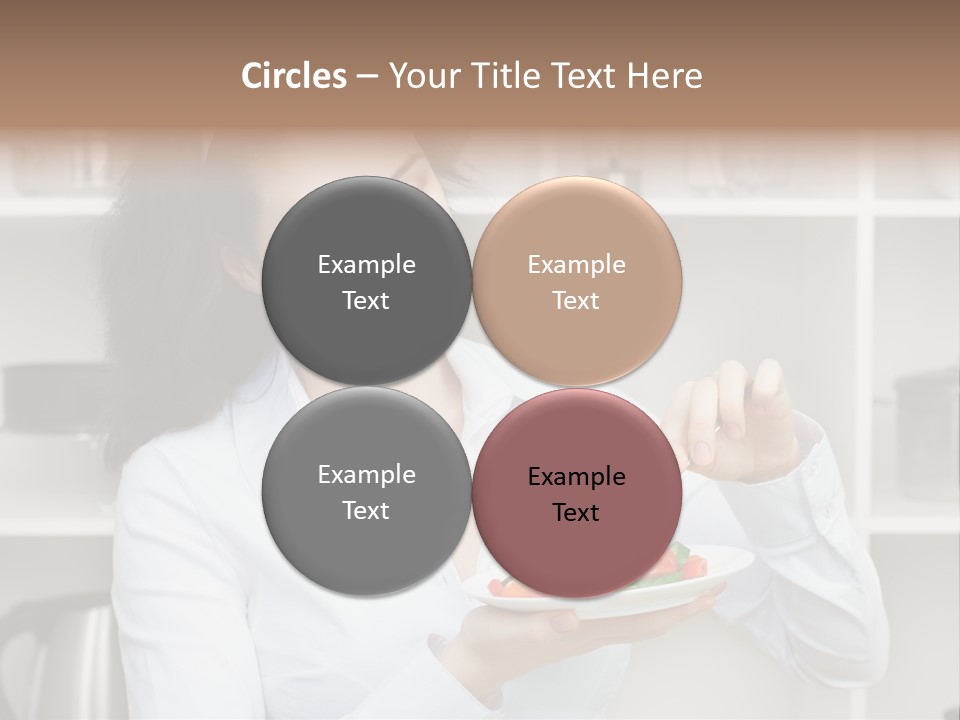 Ripe Tomato Face PowerPoint Template