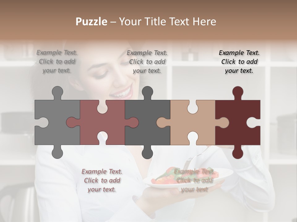 Ripe Tomato Face PowerPoint Template