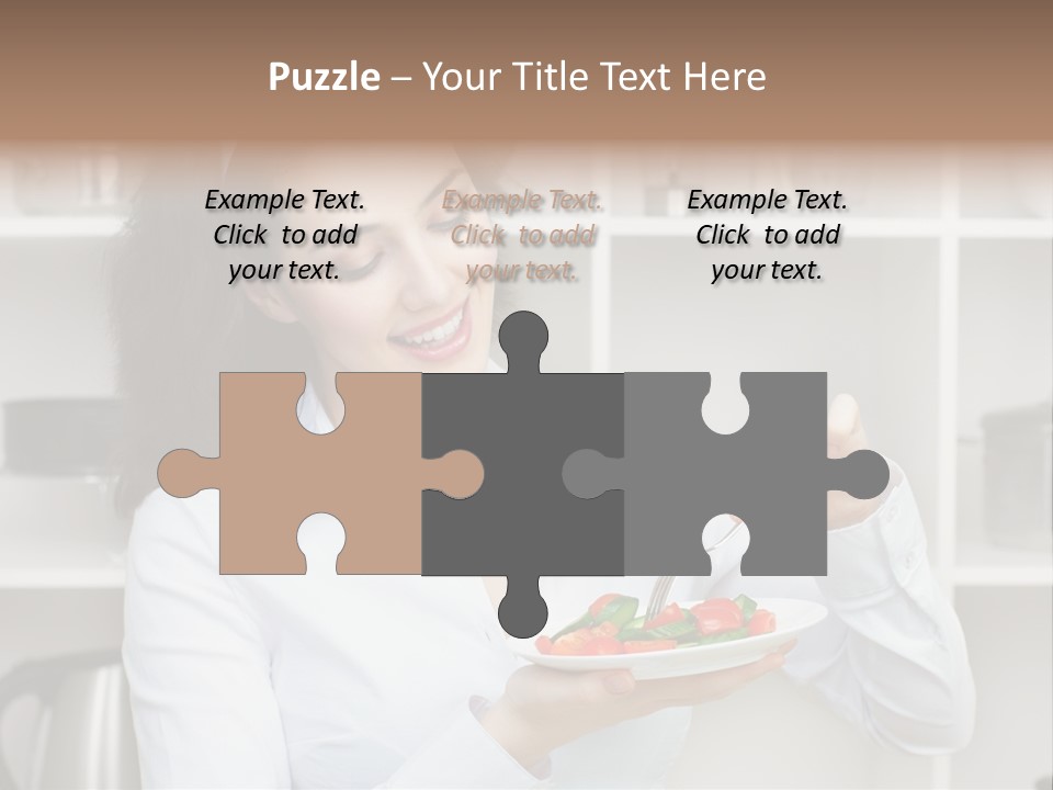 Ripe Tomato Face PowerPoint Template