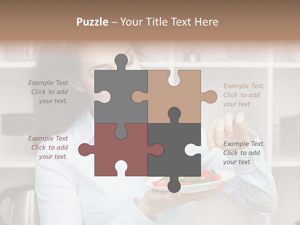 Ripe Tomato Face PowerPoint Template