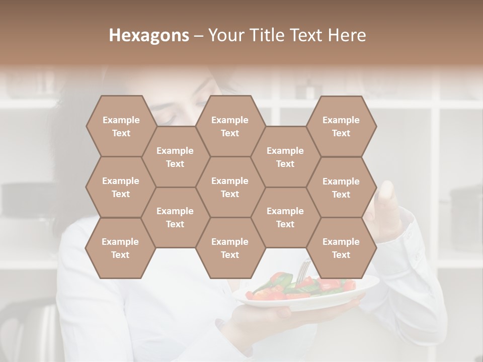 Ripe Tomato Face PowerPoint Template