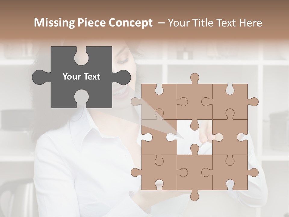 Ripe Tomato Face PowerPoint Template