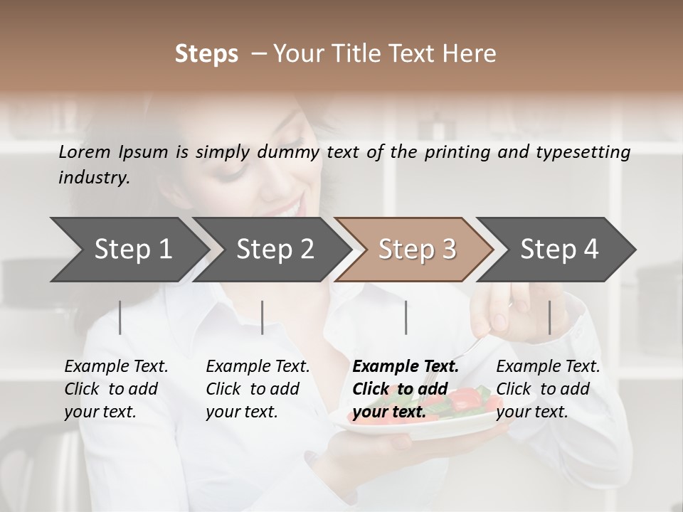 Ripe Tomato Face PowerPoint Template