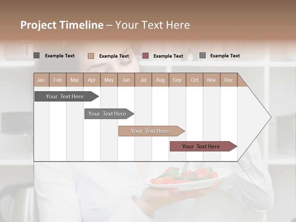 Ripe Tomato Face PowerPoint Template