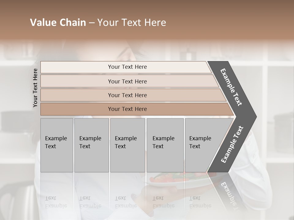 Ripe Tomato Face PowerPoint Template