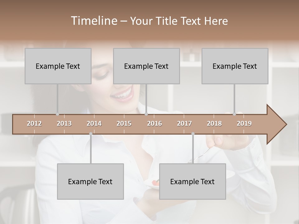 Ripe Tomato Face PowerPoint Template