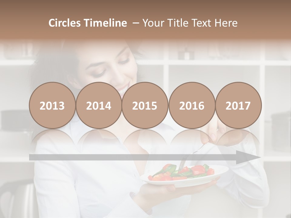 Ripe Tomato Face PowerPoint Template