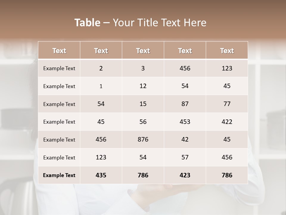 Ripe Tomato Face PowerPoint Template
