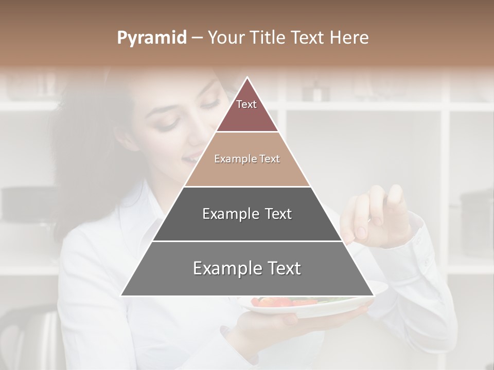 Ripe Tomato Face PowerPoint Template