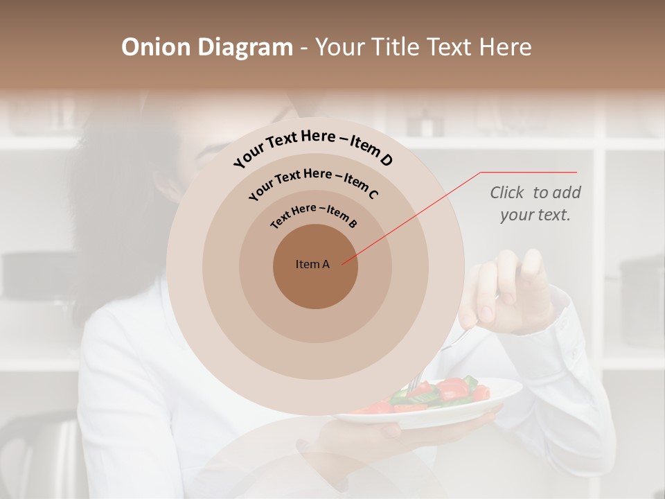 Ripe Tomato Face PowerPoint Template