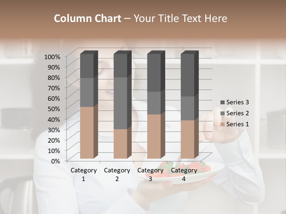 Ripe Tomato Face PowerPoint Template