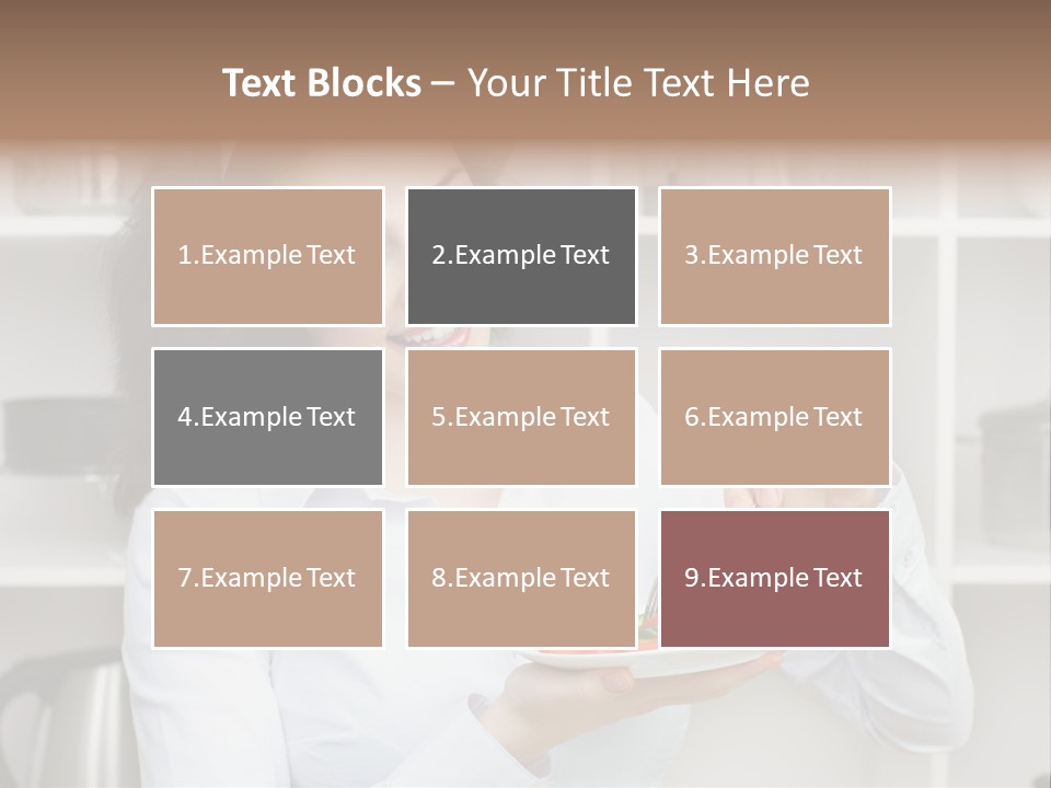 Ripe Tomato Face PowerPoint Template