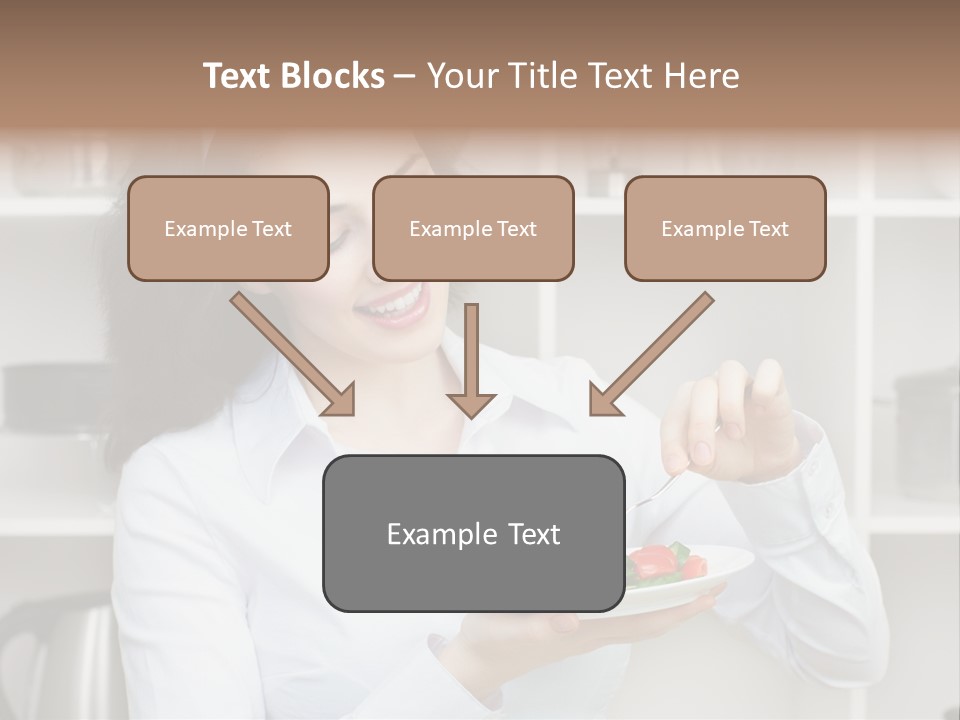 Ripe Tomato Face PowerPoint Template
