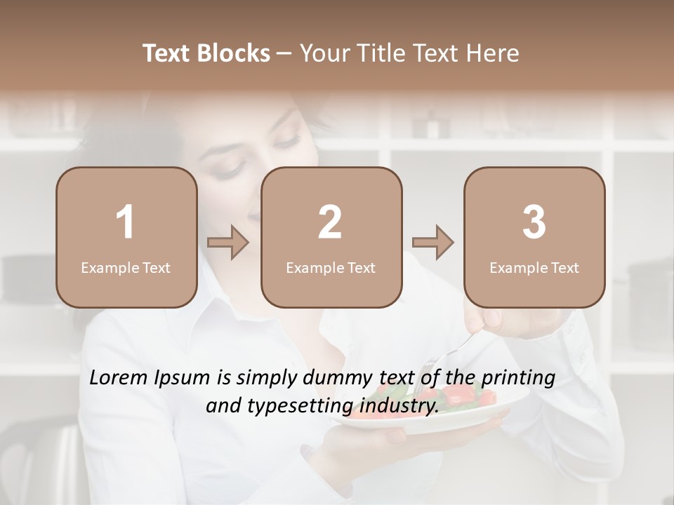 Ripe Tomato Face PowerPoint Template