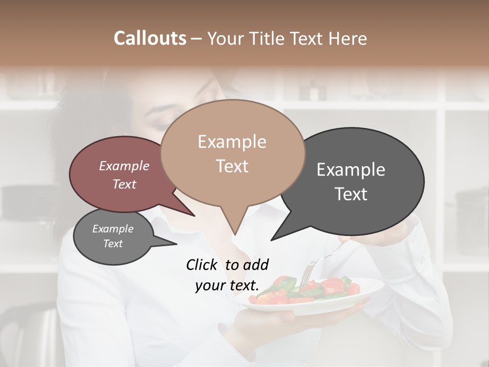 Ripe Tomato Face PowerPoint Template