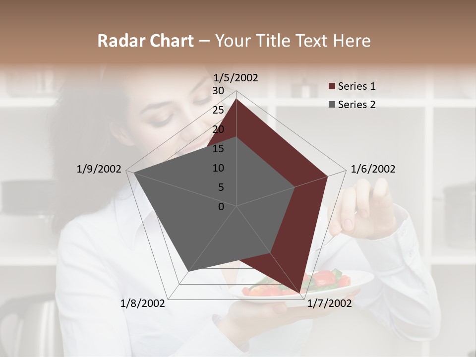 Ripe Tomato Face PowerPoint Template
