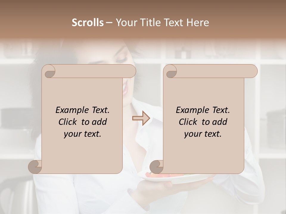 Ripe Tomato Face PowerPoint Template