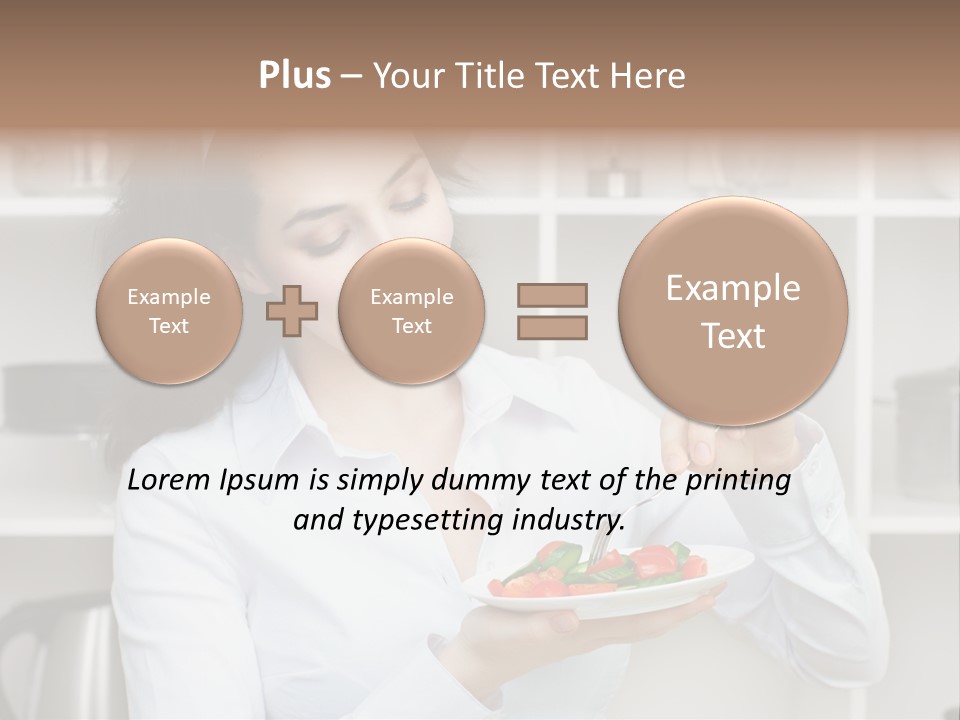 Ripe Tomato Face PowerPoint Template