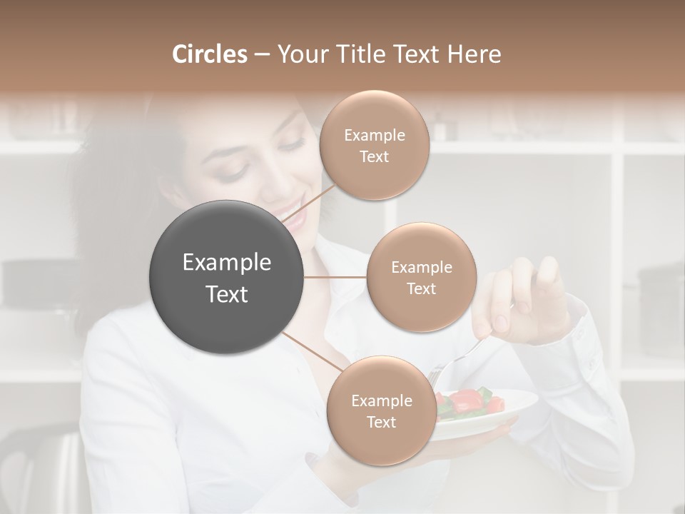 Ripe Tomato Face PowerPoint Template