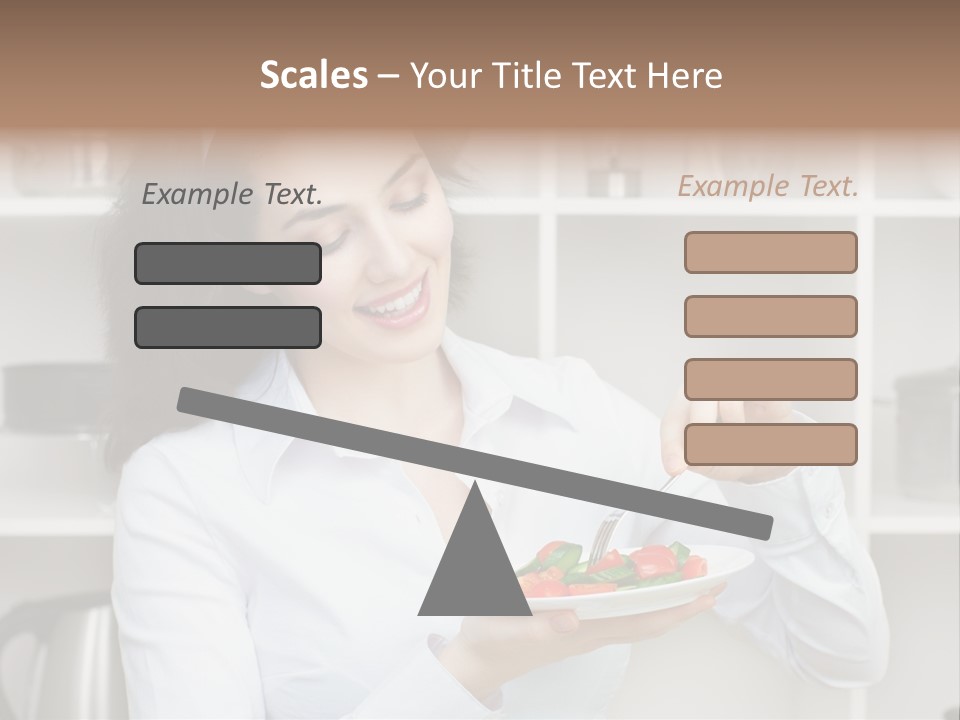 Ripe Tomato Face PowerPoint Template
