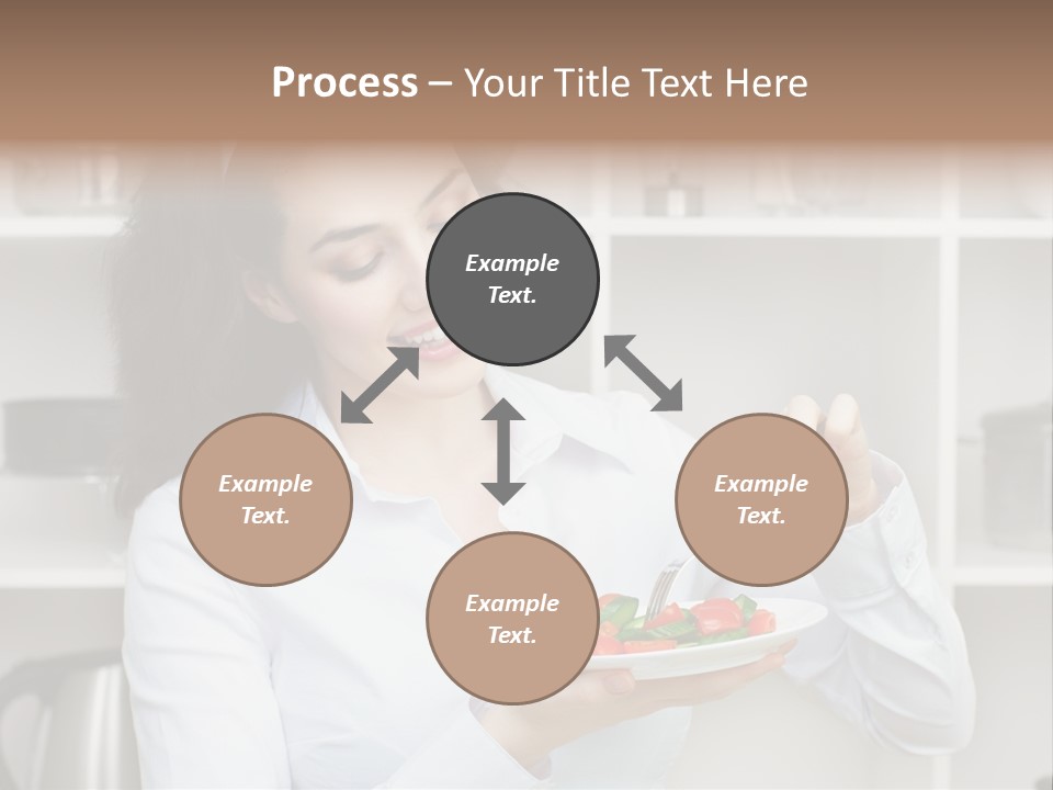 Ripe Tomato Face PowerPoint Template