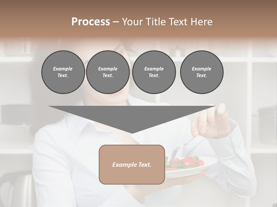 Ripe Tomato Face PowerPoint Template