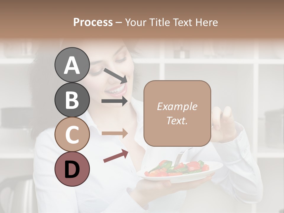 Ripe Tomato Face PowerPoint Template