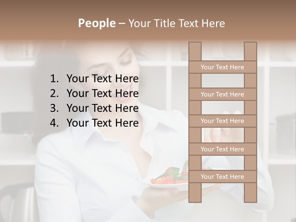 Ripe Tomato Face PowerPoint Template