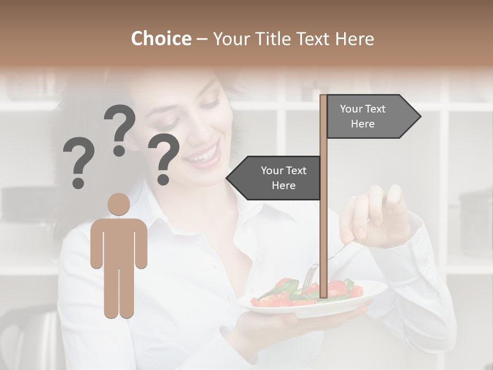 Ripe Tomato Face PowerPoint Template