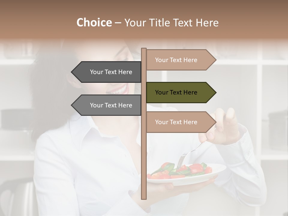 Ripe Tomato Face PowerPoint Template