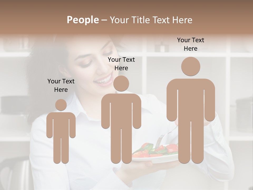 Ripe Tomato Face PowerPoint Template