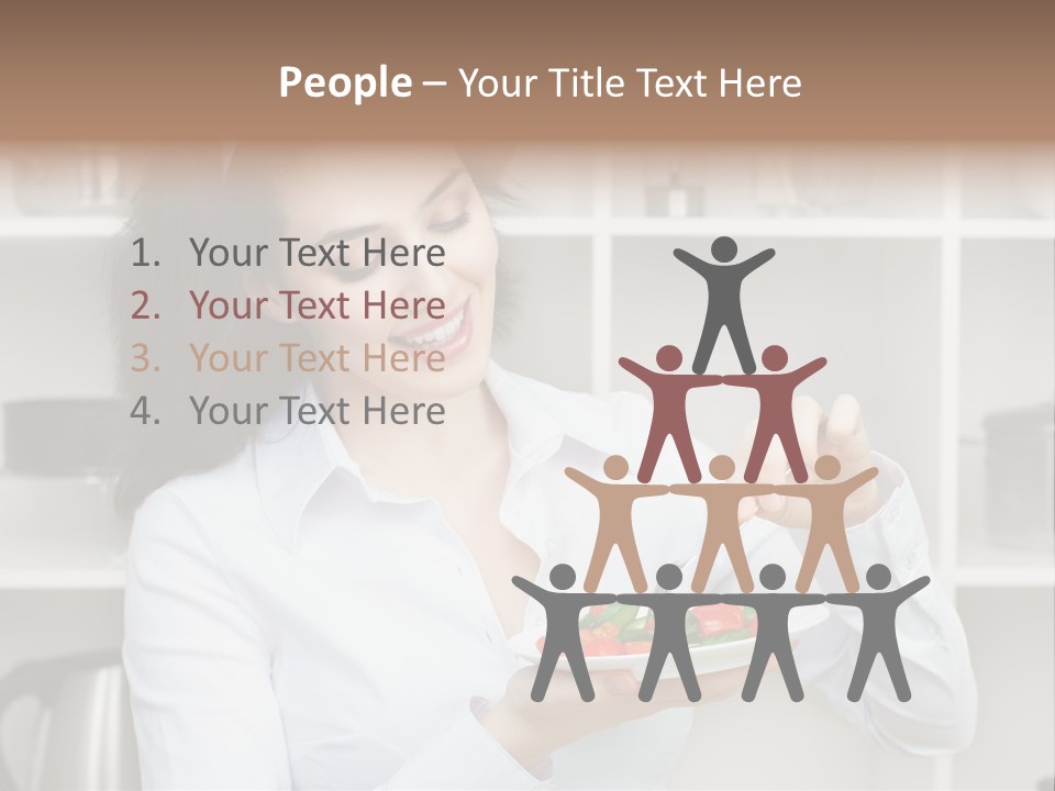 Ripe Tomato Face PowerPoint Template