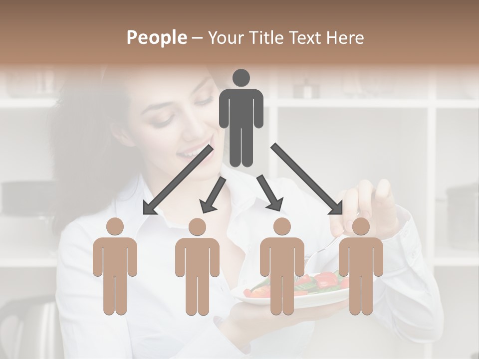 Ripe Tomato Face PowerPoint Template