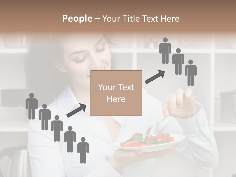 Ripe Tomato Face PowerPoint Template