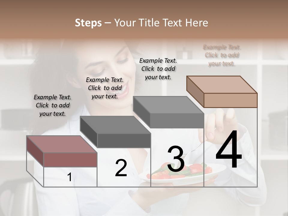 Ripe Tomato Face PowerPoint Template