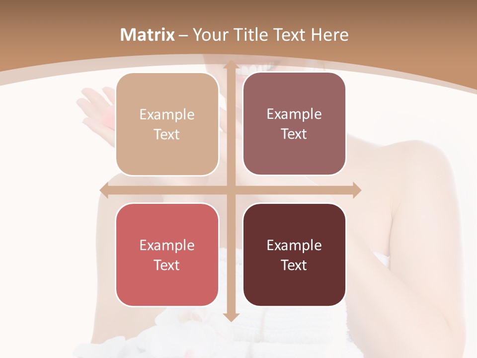 Towel Apply Treatment PowerPoint Template