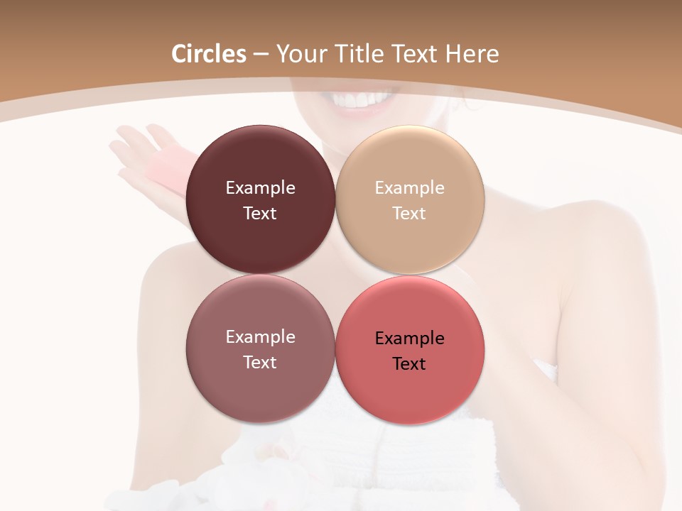 Towel Apply Treatment PowerPoint Template