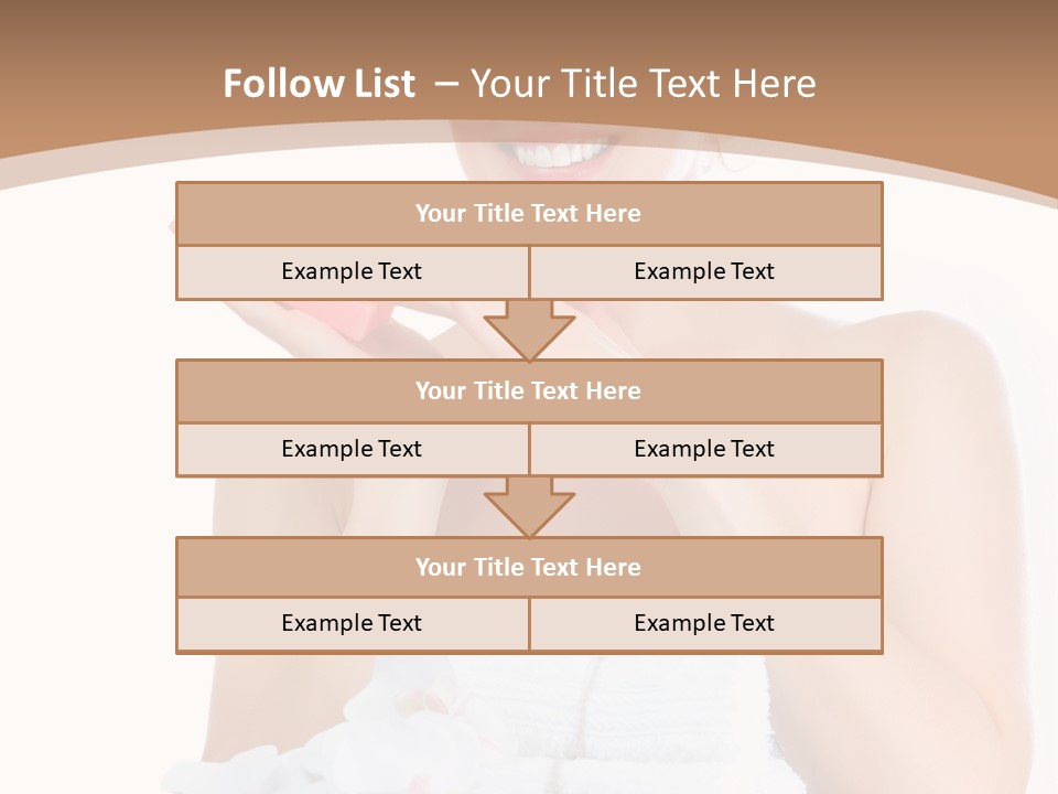 Towel Apply Treatment PowerPoint Template