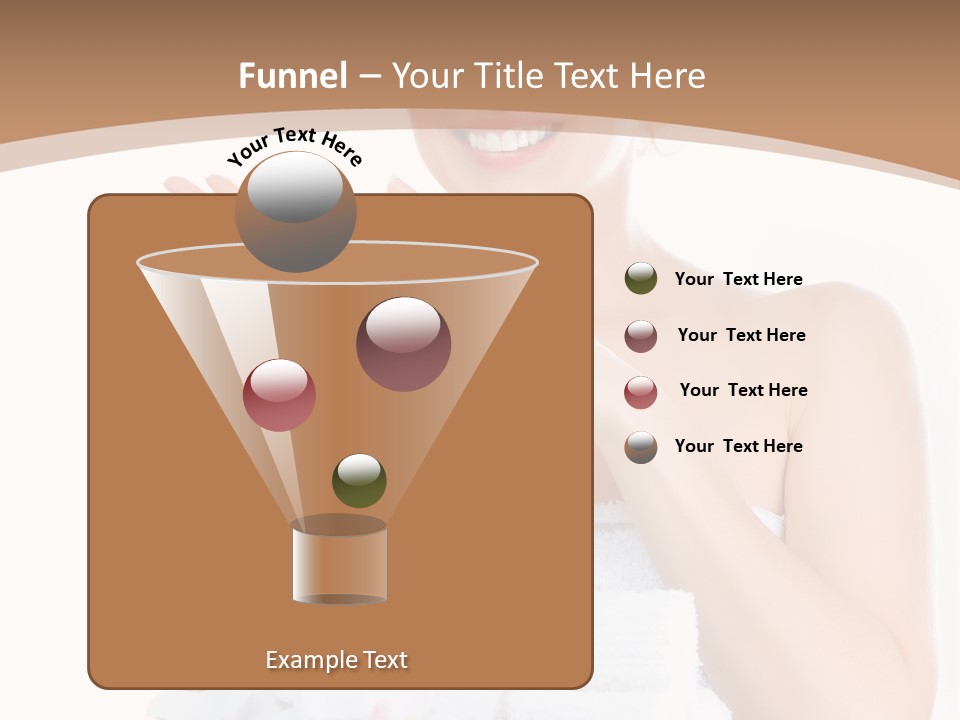 Towel Apply Treatment PowerPoint Template