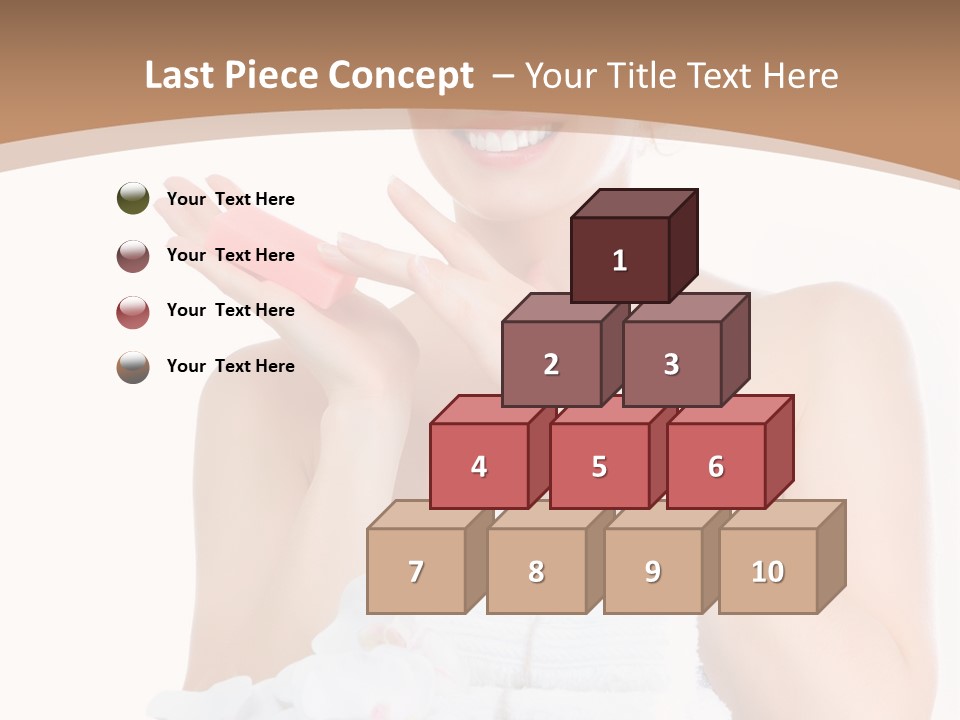 Towel Apply Treatment PowerPoint Template