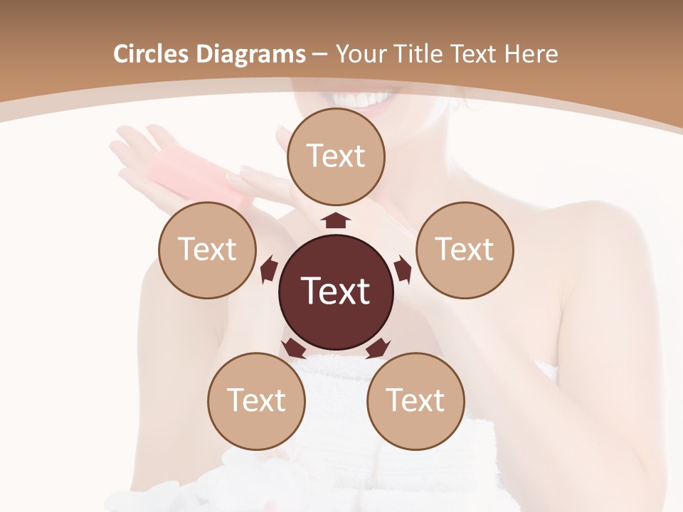 Towel Apply Treatment PowerPoint Template