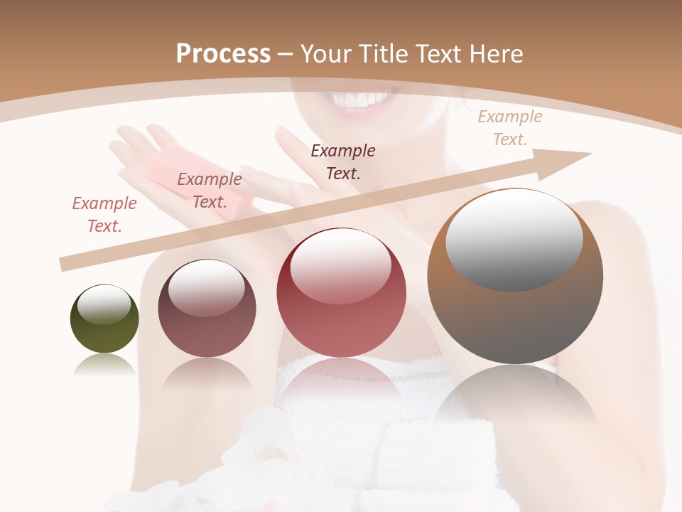 Towel Apply Treatment PowerPoint Template