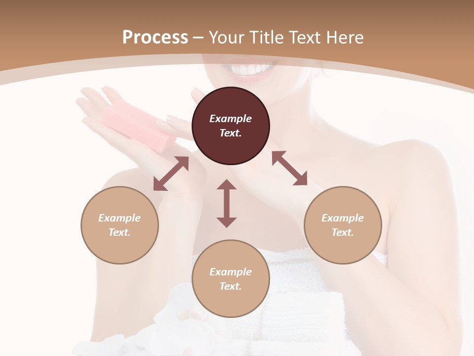 Towel Apply Treatment PowerPoint Template