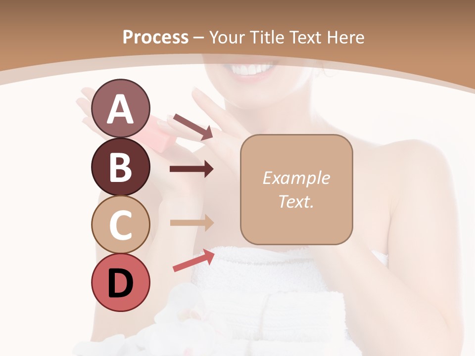 Towel Apply Treatment PowerPoint Template