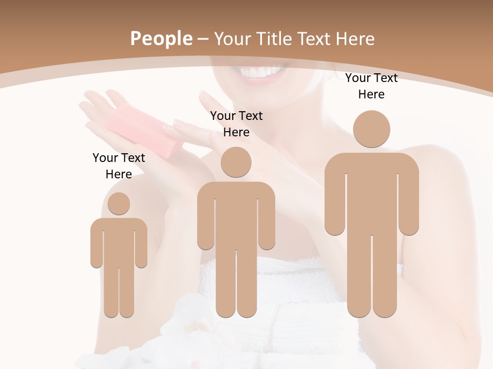 Towel Apply Treatment PowerPoint Template