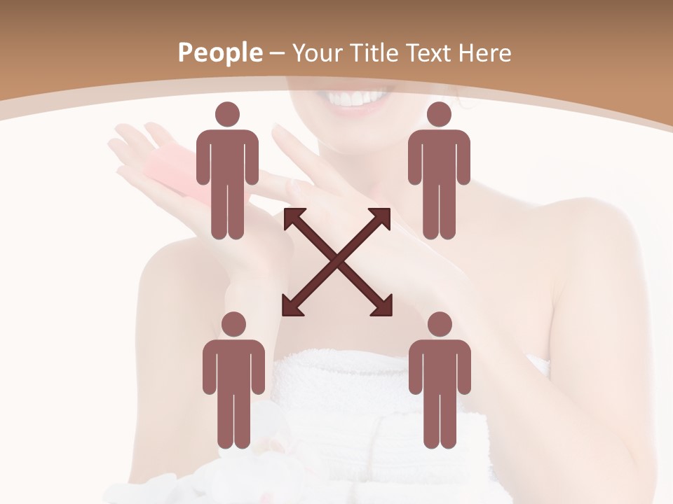 Towel Apply Treatment PowerPoint Template