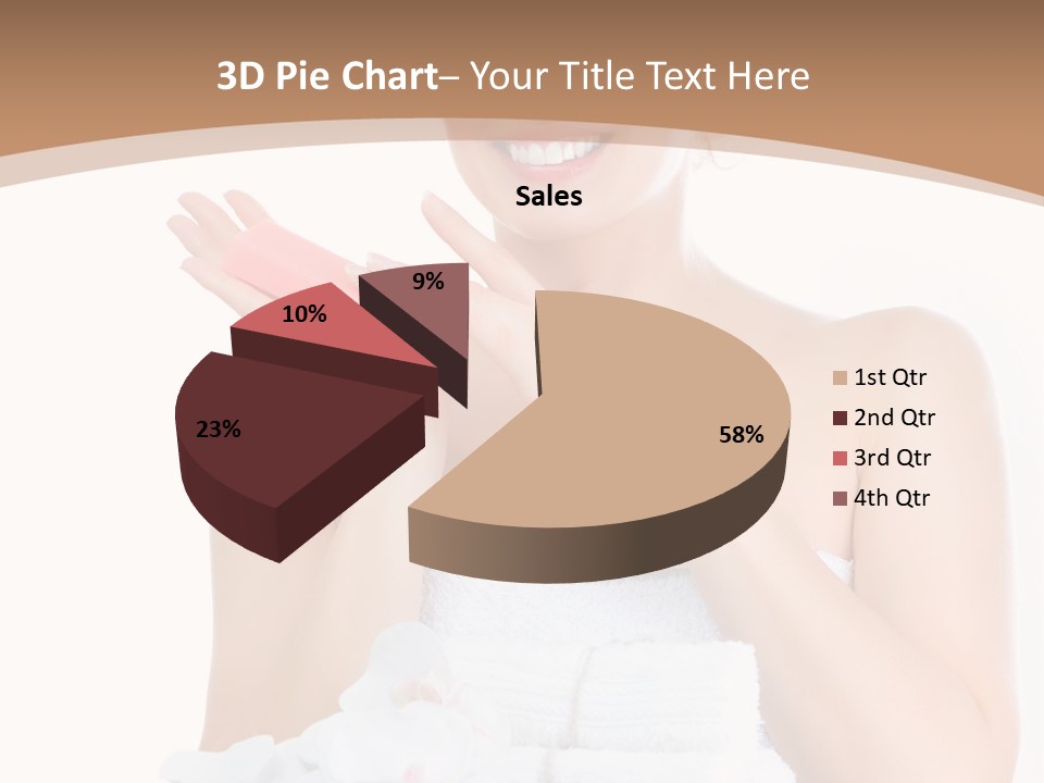 Towel Apply Treatment PowerPoint Template