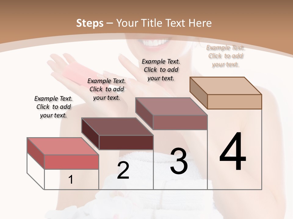 Towel Apply Treatment PowerPoint Template